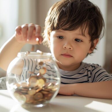 Rodiče spoří dětem, ale každý druhý vede peníze na své jméno